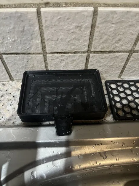 Khay Đựng Xà Bông/ Mút Rửa Chén Tự Thoát Nước - Image 3