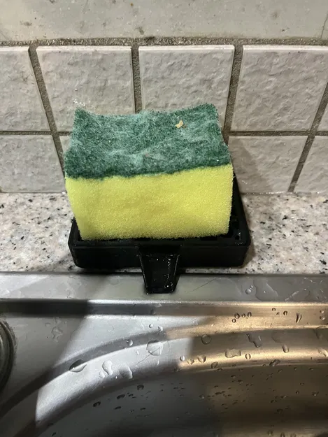 Khay Đựng Xà Bông/ Mút Rửa Chén Tự Thoát Nước - Image 4