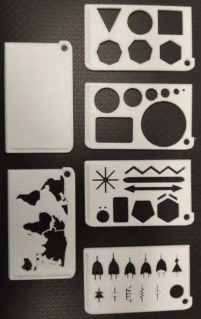 Khuôn vẽ cho bút chì kỹ thuật/bút chì cơ - Image 1