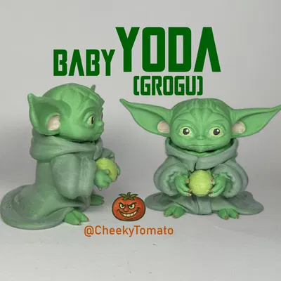 Móc Khóa Bàn Baby Yoda Grogu