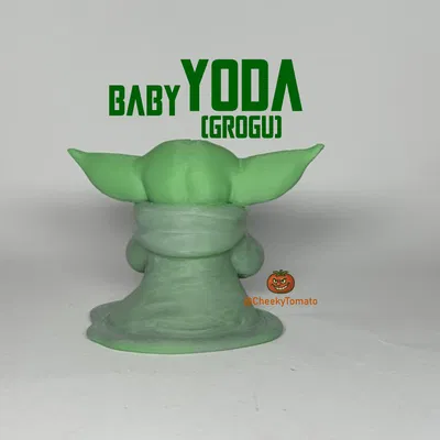 Móc Khóa Bàn Baby Yoda Grogu