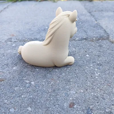 Tượng Ngựa Thư Giãn