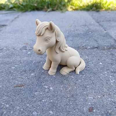 Ngựa Ngồi Dễ Thương