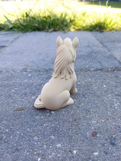 Ngựa Ngồi Dễ Thương - Image 2