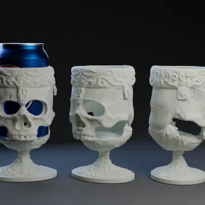 Cốc Đầu Lâu Vỏ Lon Coca