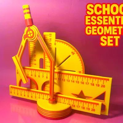 Bộ Dụng Cụ Hình Học