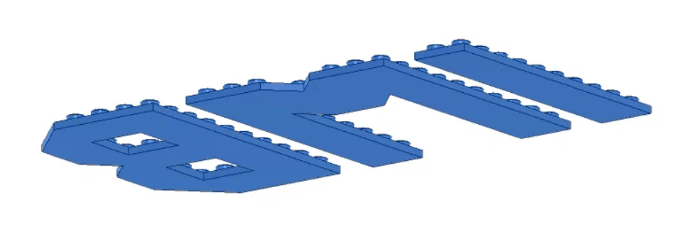 Bộ chữ cái và số tương thích Lego - Image 2