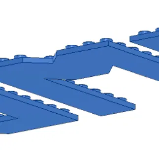 Bộ chữ cái và số tương thích Lego
