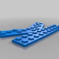 Bộ chữ cái và số tương thích Lego - Thumbnail 17