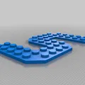 Bộ chữ cái và số tương thích Lego - Thumbnail 25