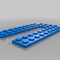 Bộ chữ cái và số tương thích Lego - Thumbnail 27