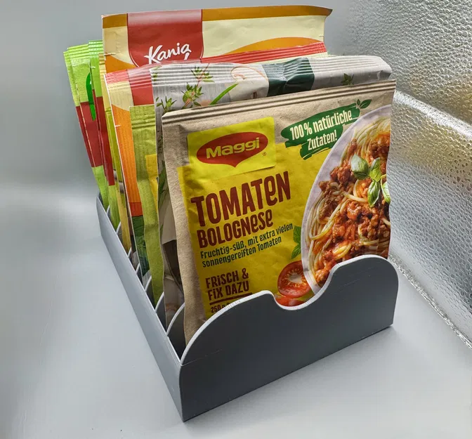 Khay Đựng Gói Gia Vị Nấu Ăn – 8 Ngăn - Image 3