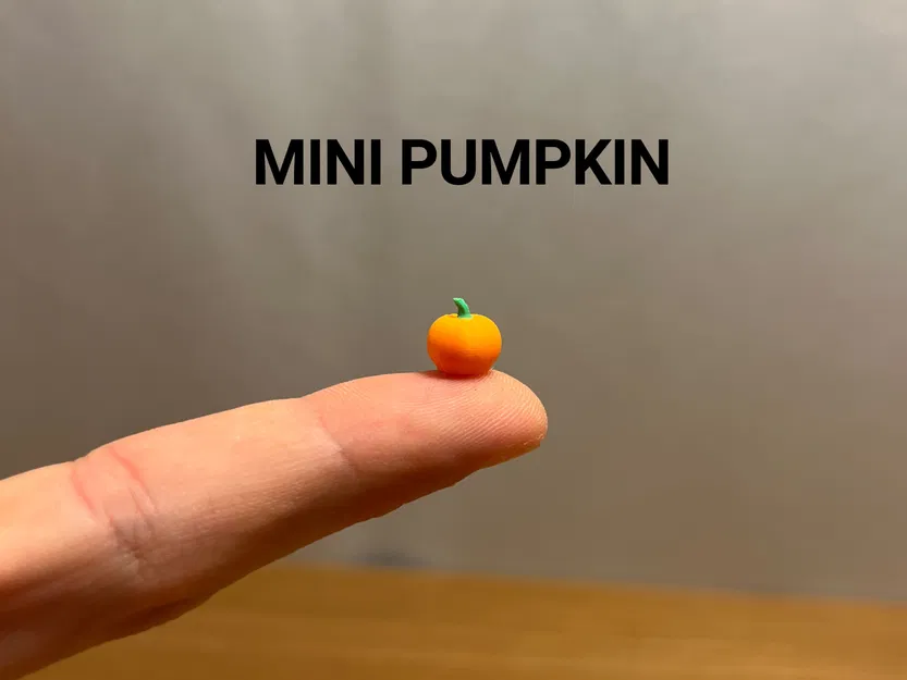 Bí Ngô Mini Nhỏ Xinh Cho Mùa Halloween - Image 1