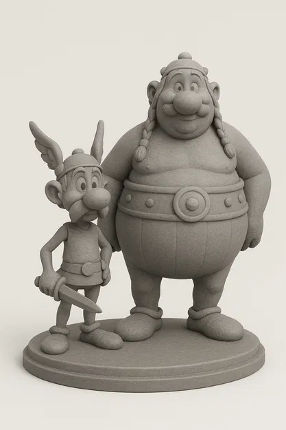 Mô hình Asterix & Obelix - Image 1