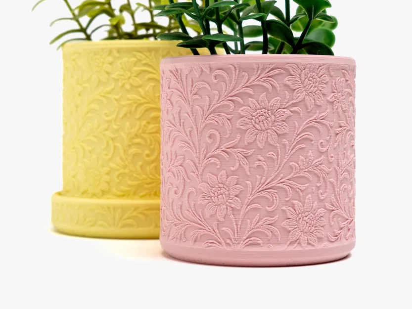 Chậu Hoa Phong Cách Art Nouveau - Image 2