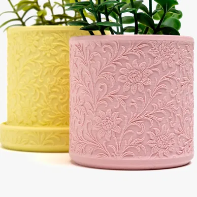 Chậu Hoa Phong Cách Art Nouveau