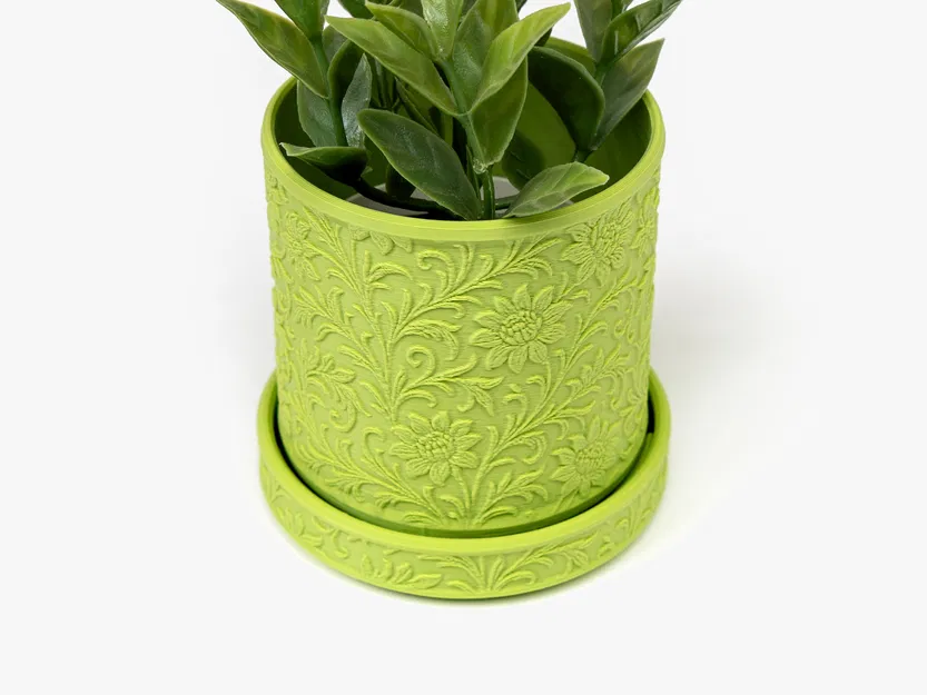 Chậu Hoa Phong Cách Art Nouveau - Image 4