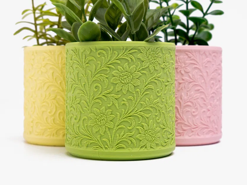 Chậu Hoa Phong Cách Art Nouveau - Image 5