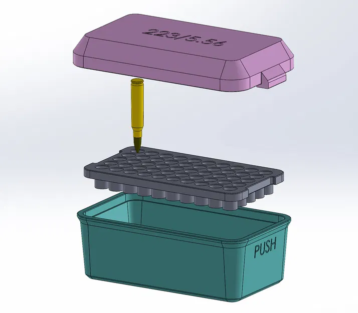 Hộp Đựng Đạn 223/5.56 - Image 1