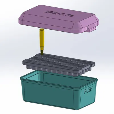 Hộp Đựng Đạn 223/5.56