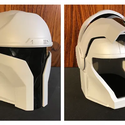 Nón Mandalorian Kiểu Xoay