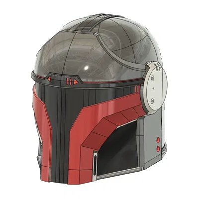 Nón Mandalorian Kiểu Xoay