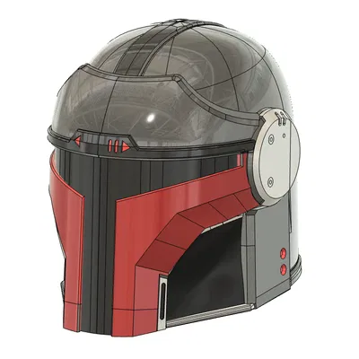 Nón Mandalorian Kiểu Xoay