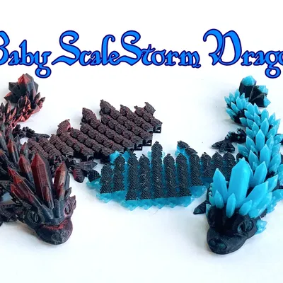 Rồng Con Vảy Pha Lê