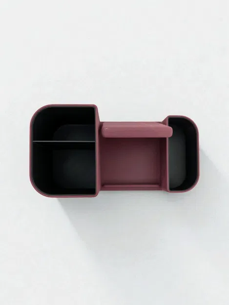 Hộp Đựng Đồ Văn Phòng Tích Hợp Giá Đỡ Điện Thoại - Image 4