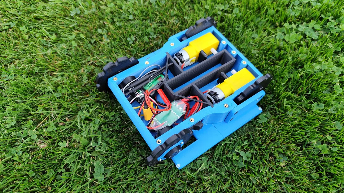 MicroTrackRC bởi 3Drcnc - Xe Bánh Xích In 3D - Image 2