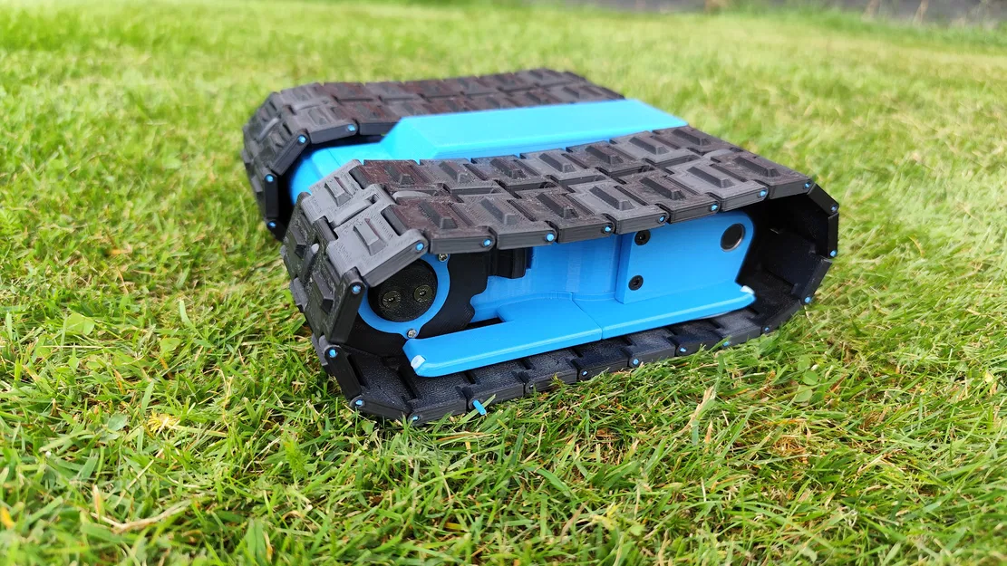 MicroTrackRC bởi 3Drcnc - Xe Bánh Xích In 3D - Image 4