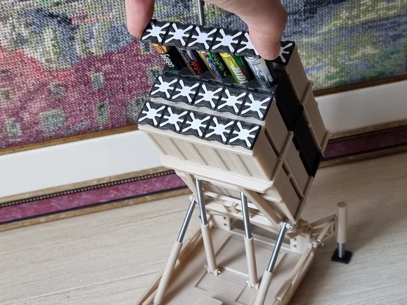 Giá Đỡ Pin AAA "Iron Dome" - Image 4