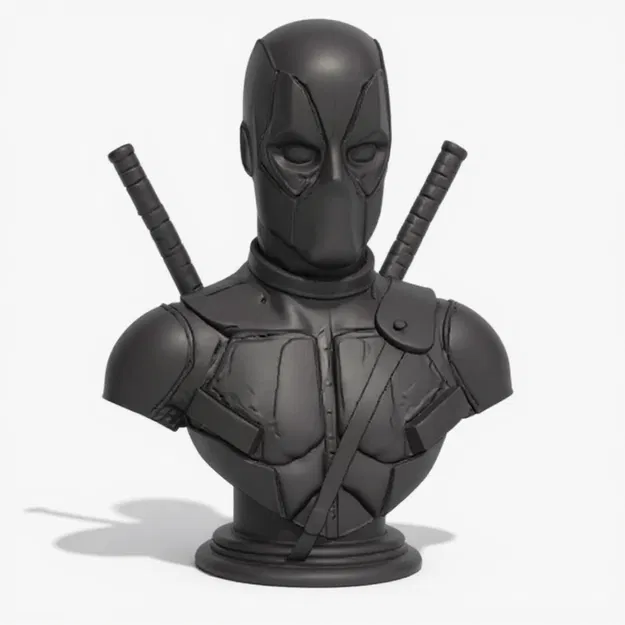 Tượng Bán Thân Deadpool Chân Thực - Image 1