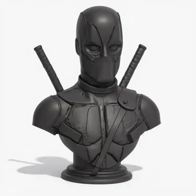 Tượng Bán Thân Deadpool Chân Thực