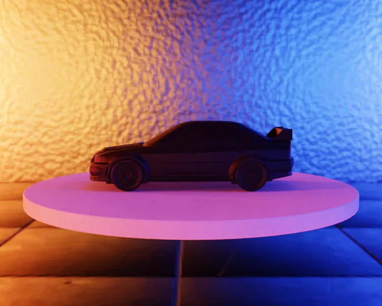 Vỏ ngoài Mitsubishi Lancer Evolution VI chi tiết cao - Image 7