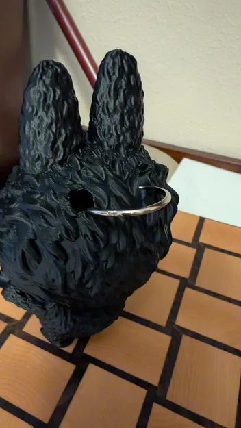 Labubu có lỗ xỏ móc khóa - Image 2