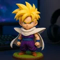 Chibi Super Saiyan Gohan – Mô Hình 3D Có Đế Cỏ - Thumbnail 2