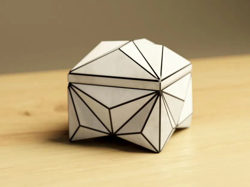 Hộp Chứa Lập Thể Tinh Thể, 1911 - Image 6