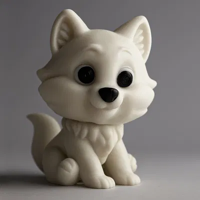 Sói Tuyết Flexi - Không AMS - Không Support - Đầu + Thân