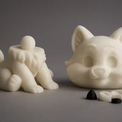 Sói Tuyết Flexi - Không AMS - Không Support - Đầu + Thân