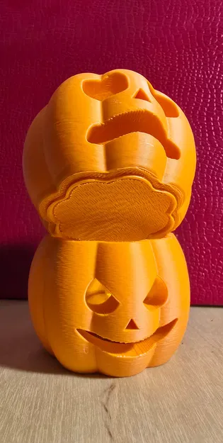 Chân nến bí ngô cho đèn trà có nắp vành xếp chồng - Image 3