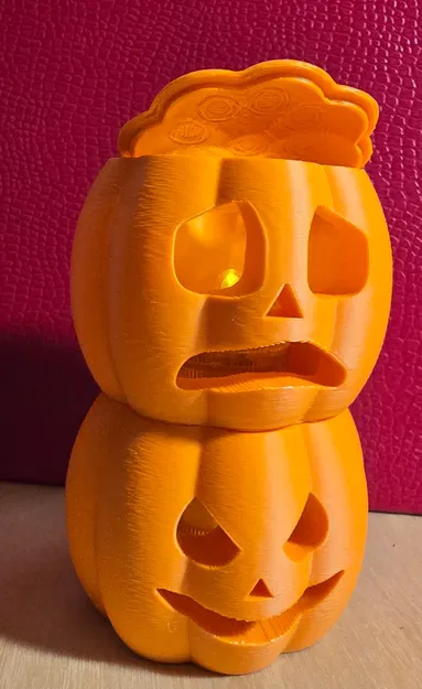 Chân nến bí ngô cho đèn trà có nắp vành xếp chồng - Image 4