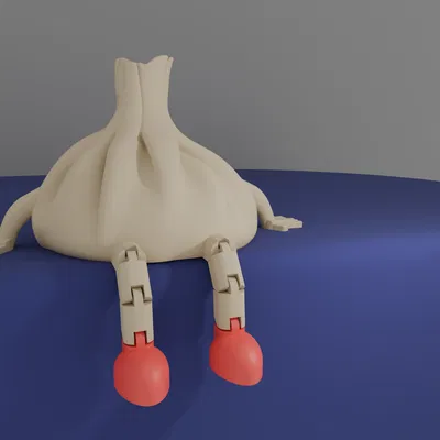 Bánh Khinkal Khớp Nối 3D