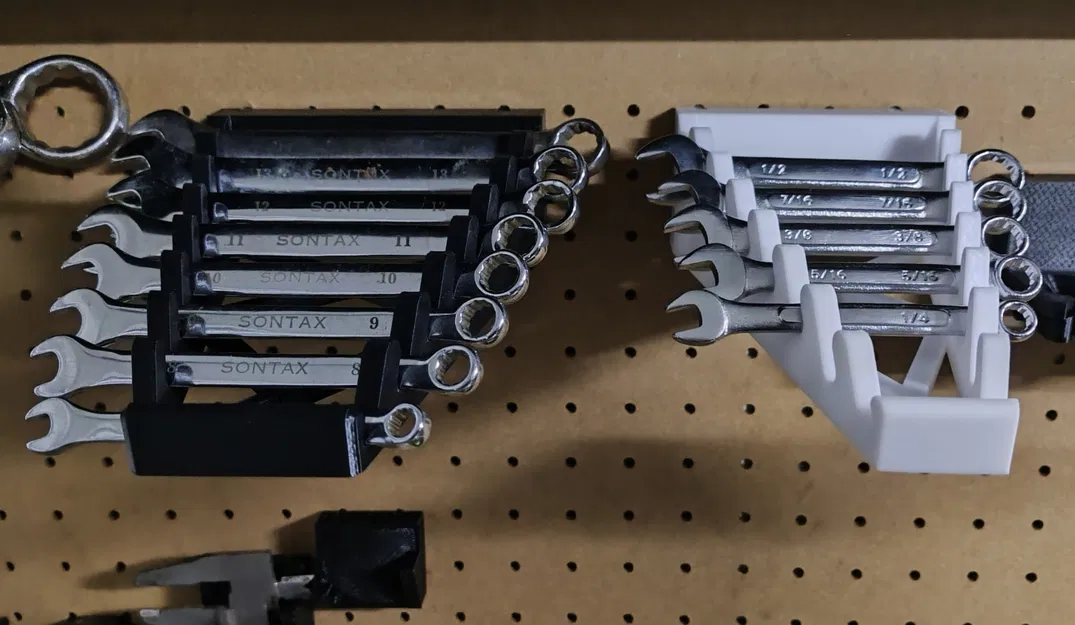 Giá Đỡ Cờ Lê Đa Năng Cho Bảng Pegboard (8 cái) - Image 1