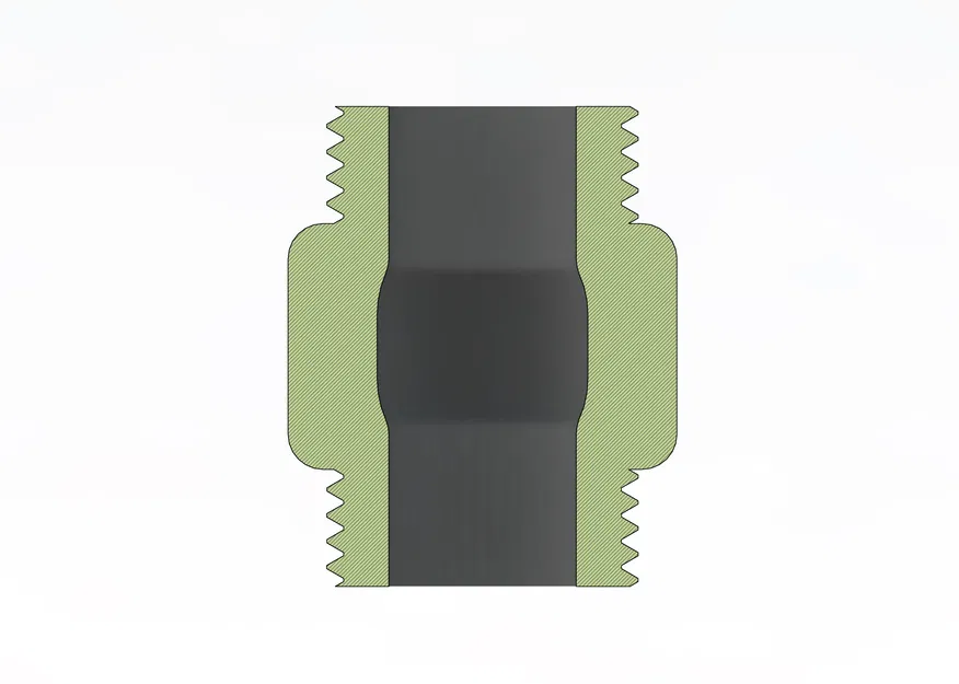 Khớp Nối Ống Nước Sân Vườn - Đầu Đực Sang Đầu Đực (Đang Phát Triển) - Image 2