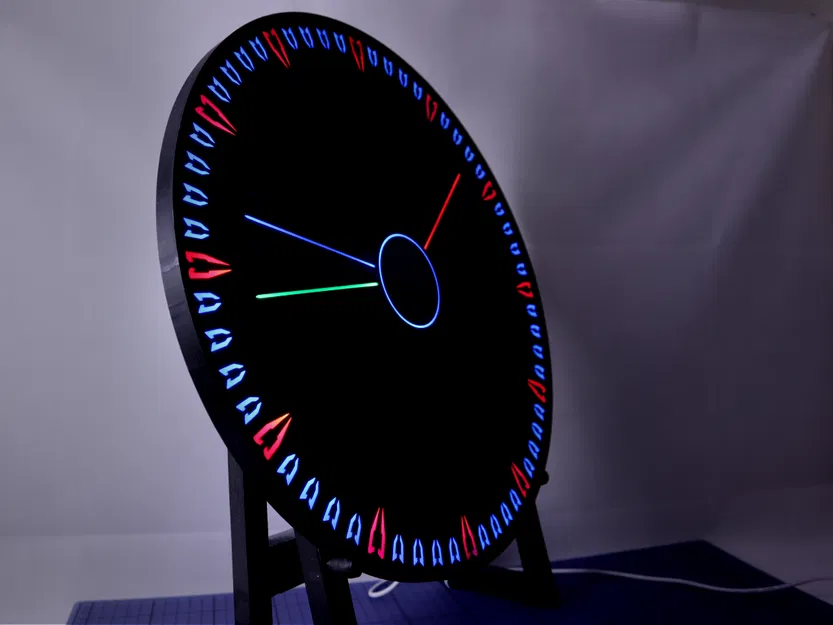 Đồng hồ treo tường Fiberoptic WLED Hybrid (40cm) v6.2 - Image 4