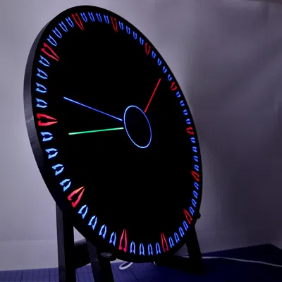 Đồng hồ treo tường Fiberoptic WLED Hybrid (40cm) v6.2