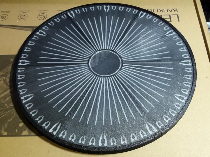 Đồng hồ treo tường Fiberoptic WLED Hybrid (40cm) v6.2 - Image 20