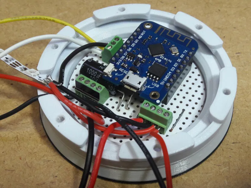 Đồng hồ treo tường Fiberoptic WLED Hybrid (40cm) v6.2 - Image 21