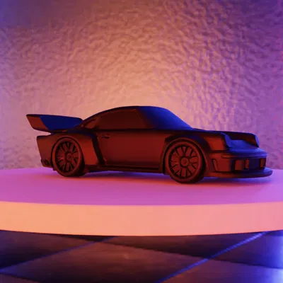 Mô Hình Singer 911 DLS Turbo Road - Porsche Restomod Hiệu Suất Cao